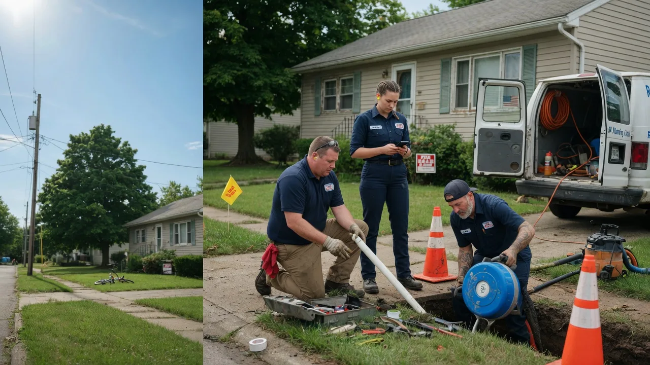Sewer Line Repair in Woodstock, IL near me